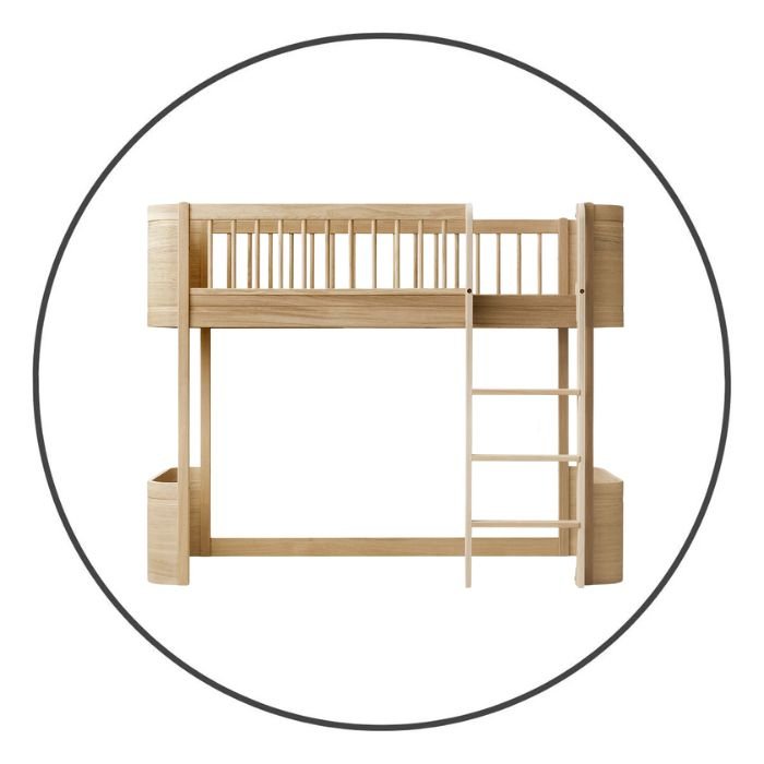 Lit Mezzanine Oliver Furniture - Les Petits