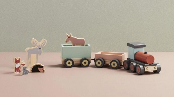 Circuit de voitures en bois Kid's Concept pour chambre enfant - Les Enfants  du Design