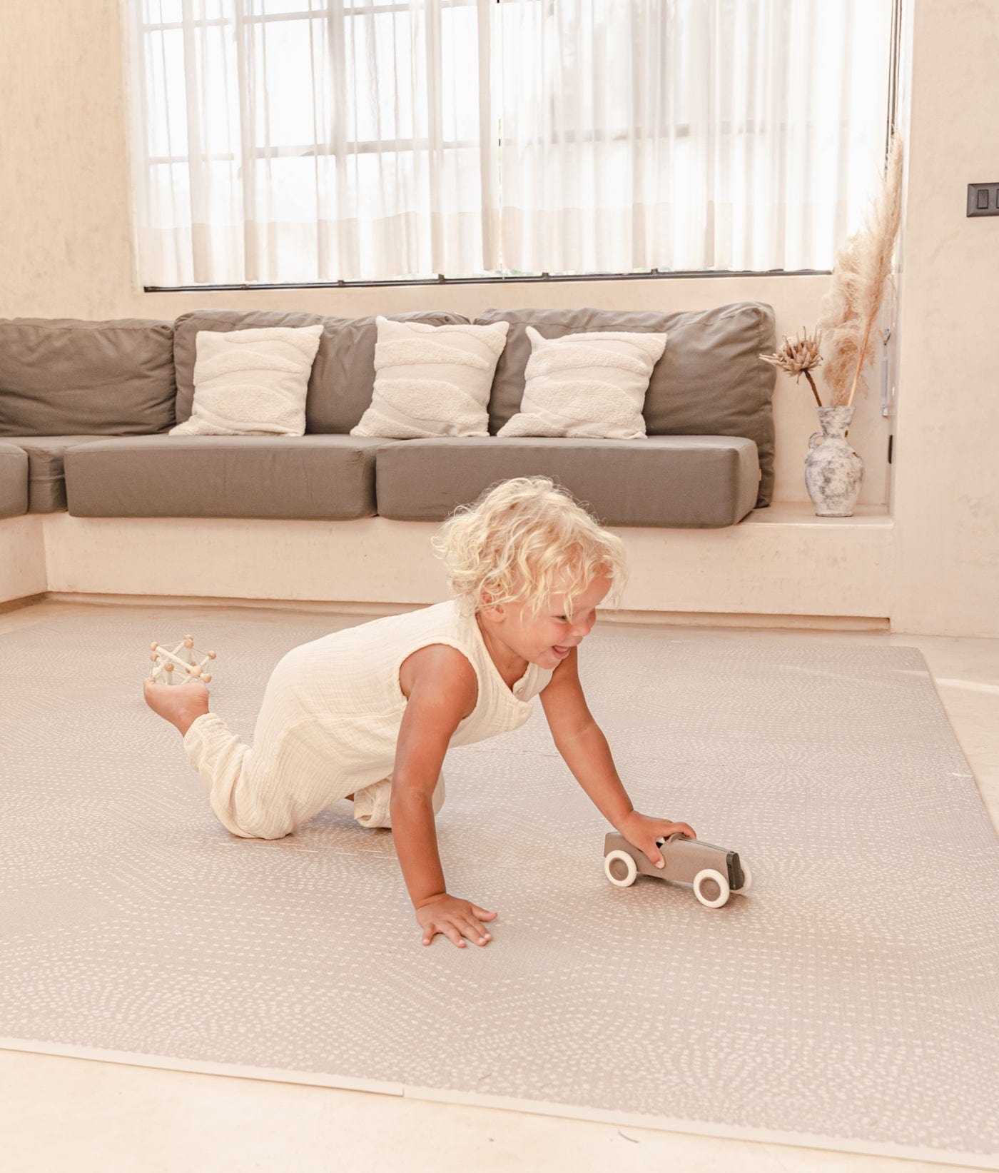 TODDLEKIND - Premium Foam Playmats | Deco - Latte