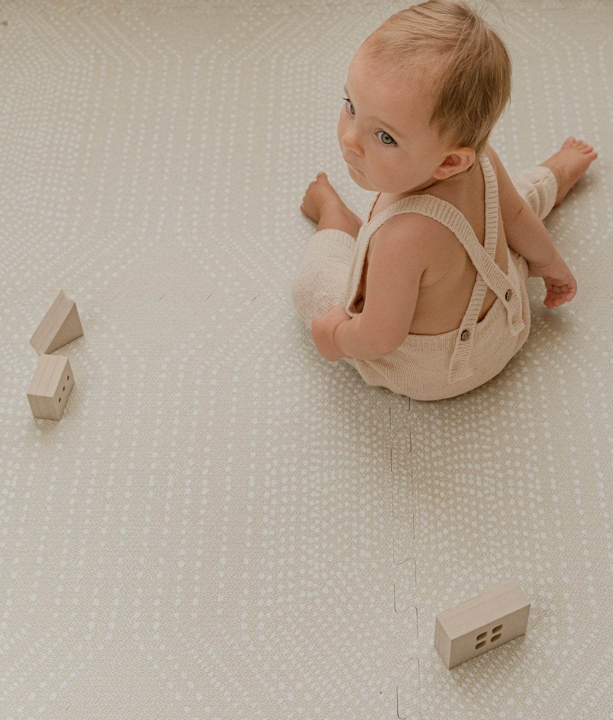 TODDLEKIND - Premium Foam Playmats | Deco - Ecru