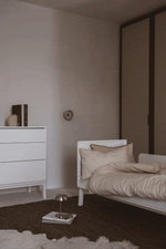 QUAX - Lit Bébé Évolutif ASHI 140 x 70 cm - Crème