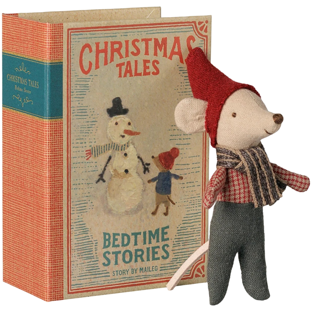 Souris De Noël, Bébé Dans Son Coffret Livre