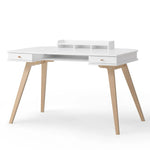 Bureau Wood 72,6 cm, Blanc/Chêne OLIVER FURNITURE