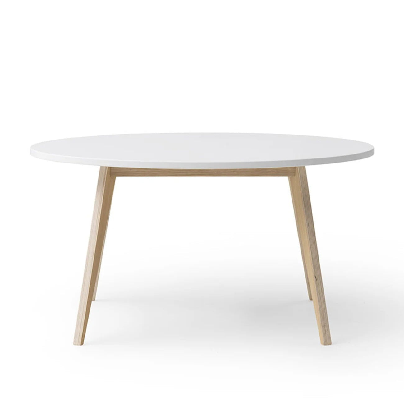 Table Wood PingPong, Blanc/Chêne OLIVER FURNITURE