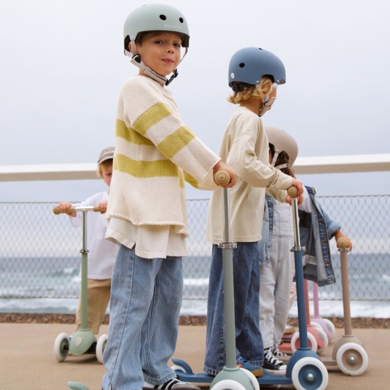 BANWOOD - Casque Enfant Écologique Banwood - Mer Profonde