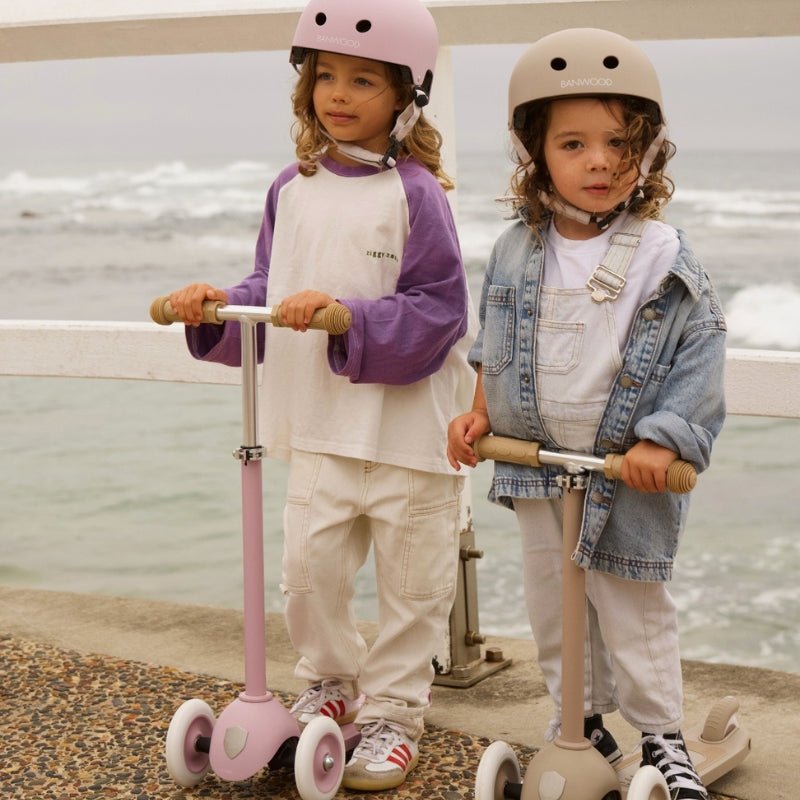 BANWOOD - Casque Enfant Écologique Banwood - Sable