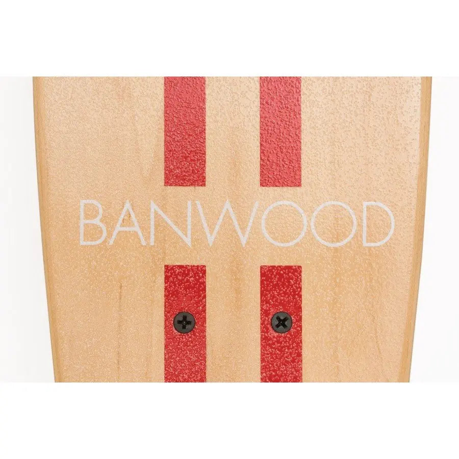 BANWOOD - Skateboard Enfant Banwood Rouge