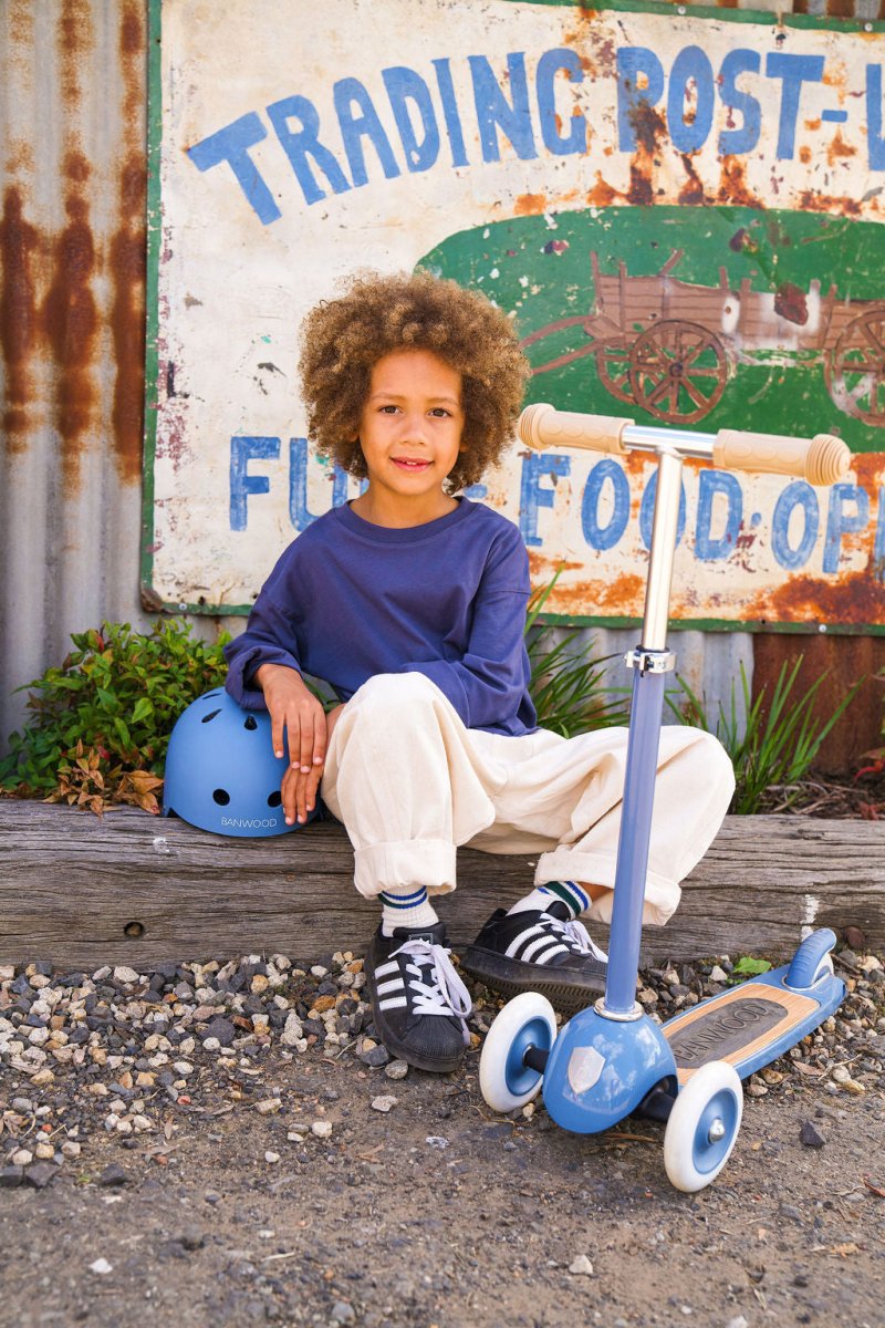 BANWOOD - Trottinette Enfant - Bleue