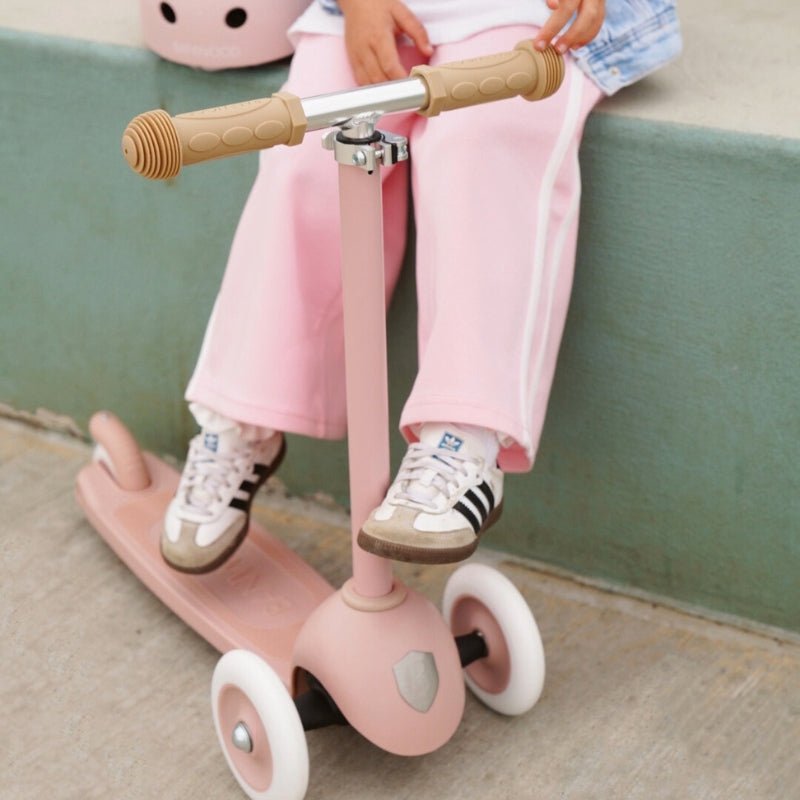 BANWOOD - Trottinette Enfant Écologique Banwood - Rose Délavé