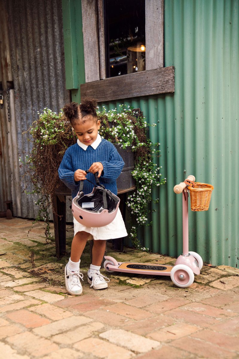 BANWOOD - Trottinette Enfant Rose Poudré