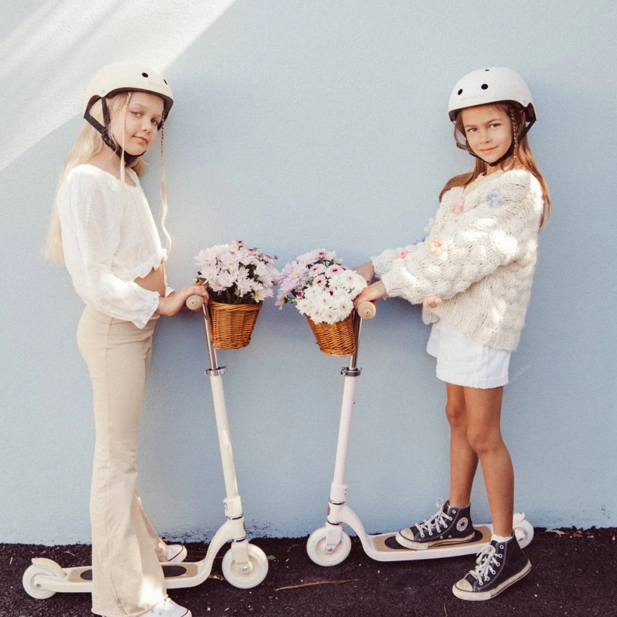 BANWOOD - Trottinette Maxi Rose Pâle