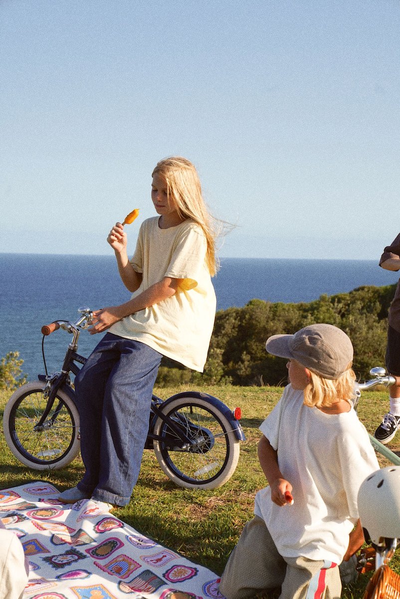 BANWOOD - Vélo Classique Banwood 14" - Vintage Bleu Marine