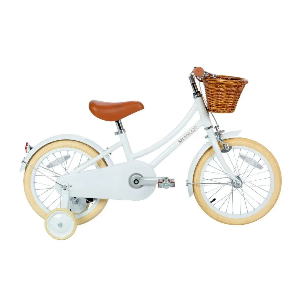 BANWOOD - Vélo Enfant 16" Blanc