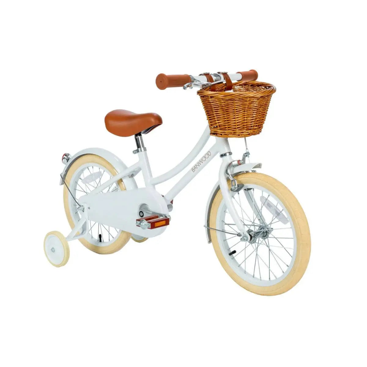 BANWOOD - Vélo Enfant 16" Blanc