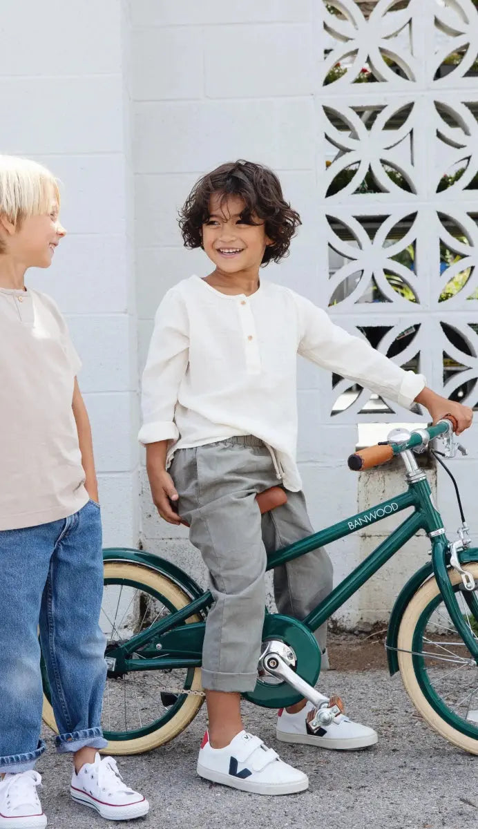 BANWOOD - Vélo Enfant 16" Vert Foncé