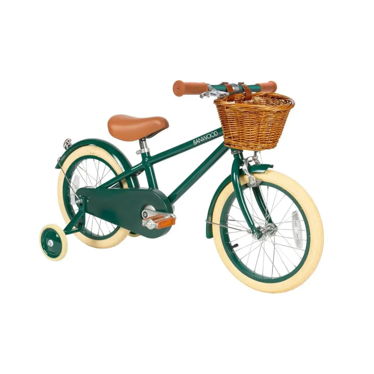 BANWOOD - Vélo Enfant 16" Vert Foncé