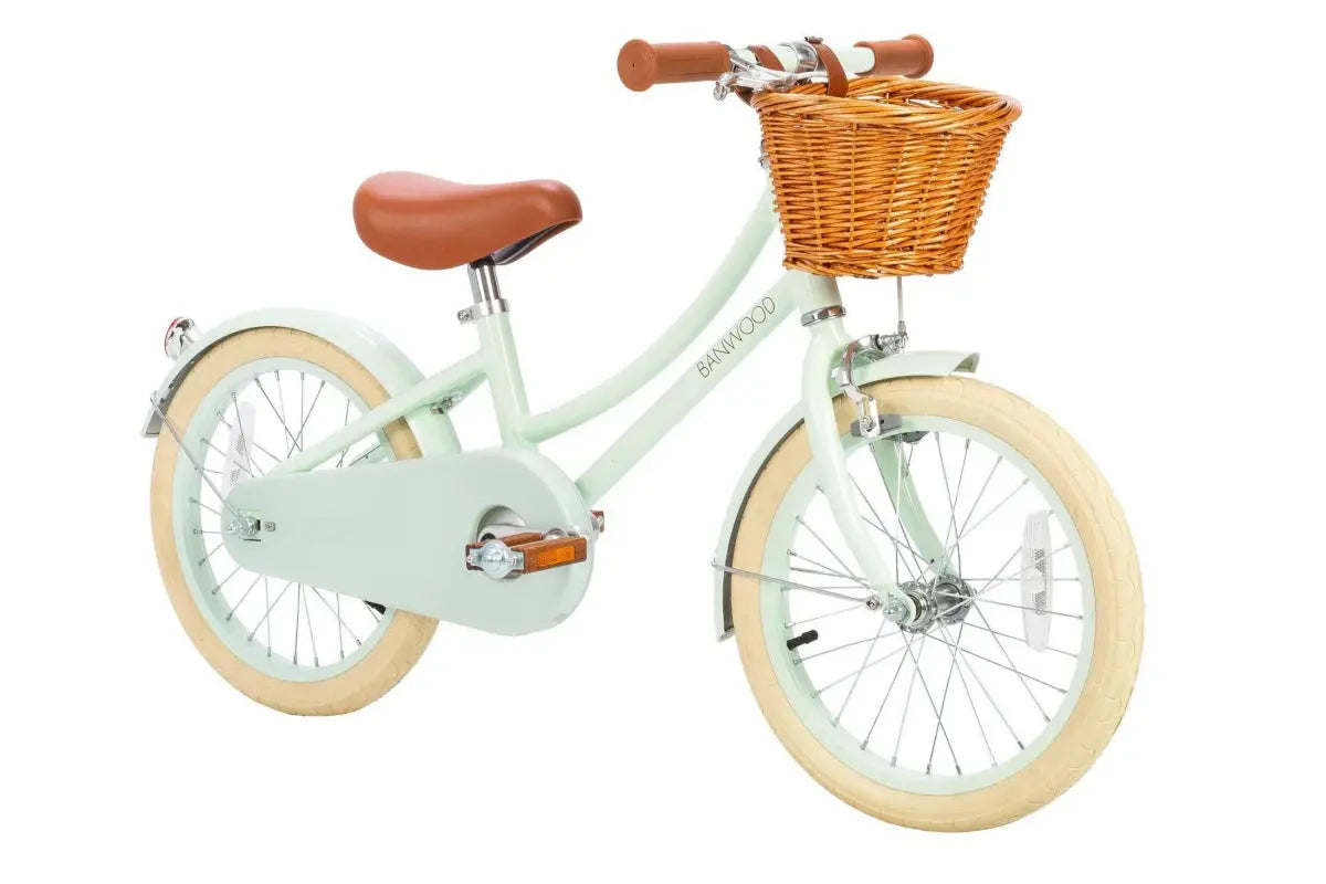 BANWOOD - Vélo Enfant 16" Vert Menthe