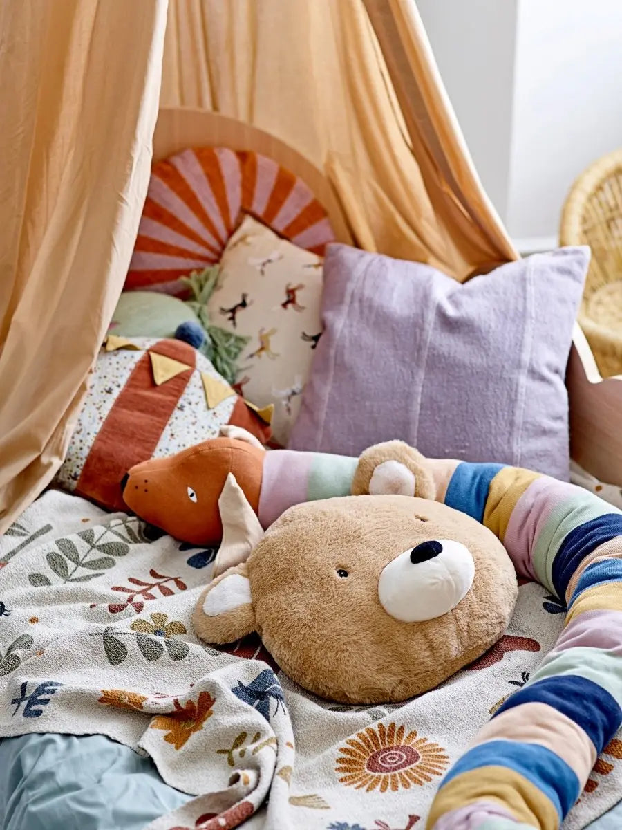 BLOOMINGVILLE MINI - Charlie Jouet en Peluche, Marron, Coton