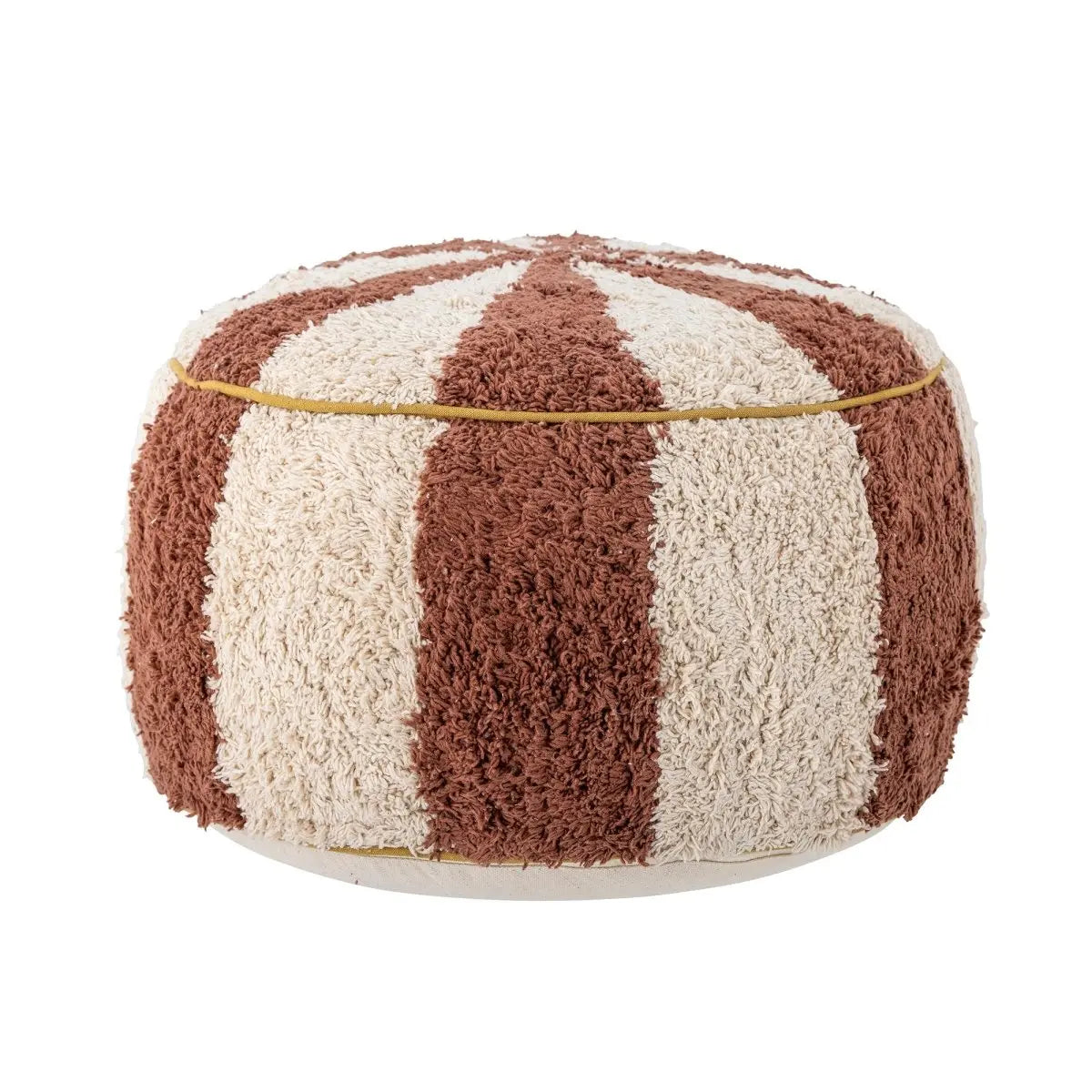 BLOOMINGVILLE MINI - Charoline Pouf, Marron, Coton