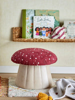 BLOOMINGVILLE MINI - Lue Pouf, Rouge, Polyester