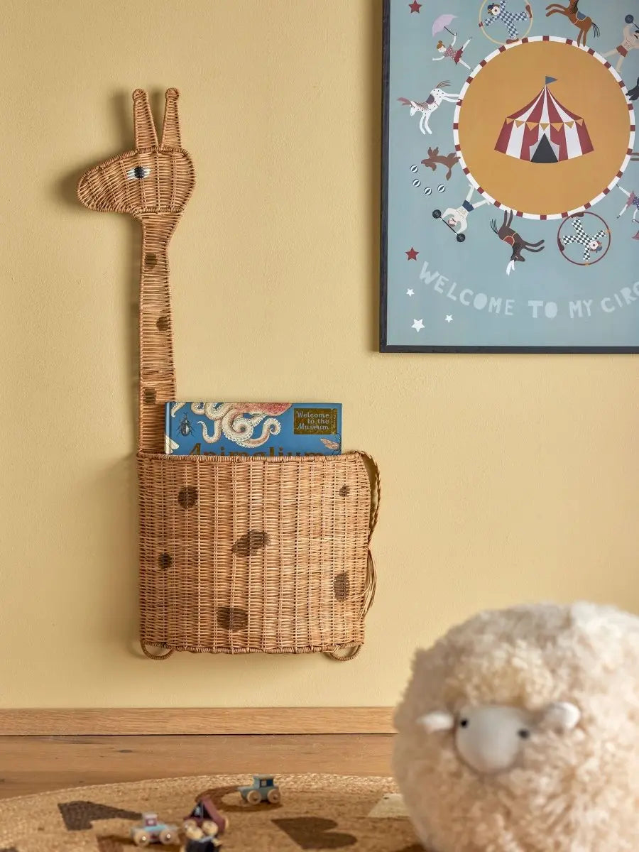 BLOOMINGVILLE MINI - Philine Panier Mural, Nature, Rotin