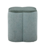 BLOOMINGVILLE MINI - Sissel Pouf, Verte, Polyester