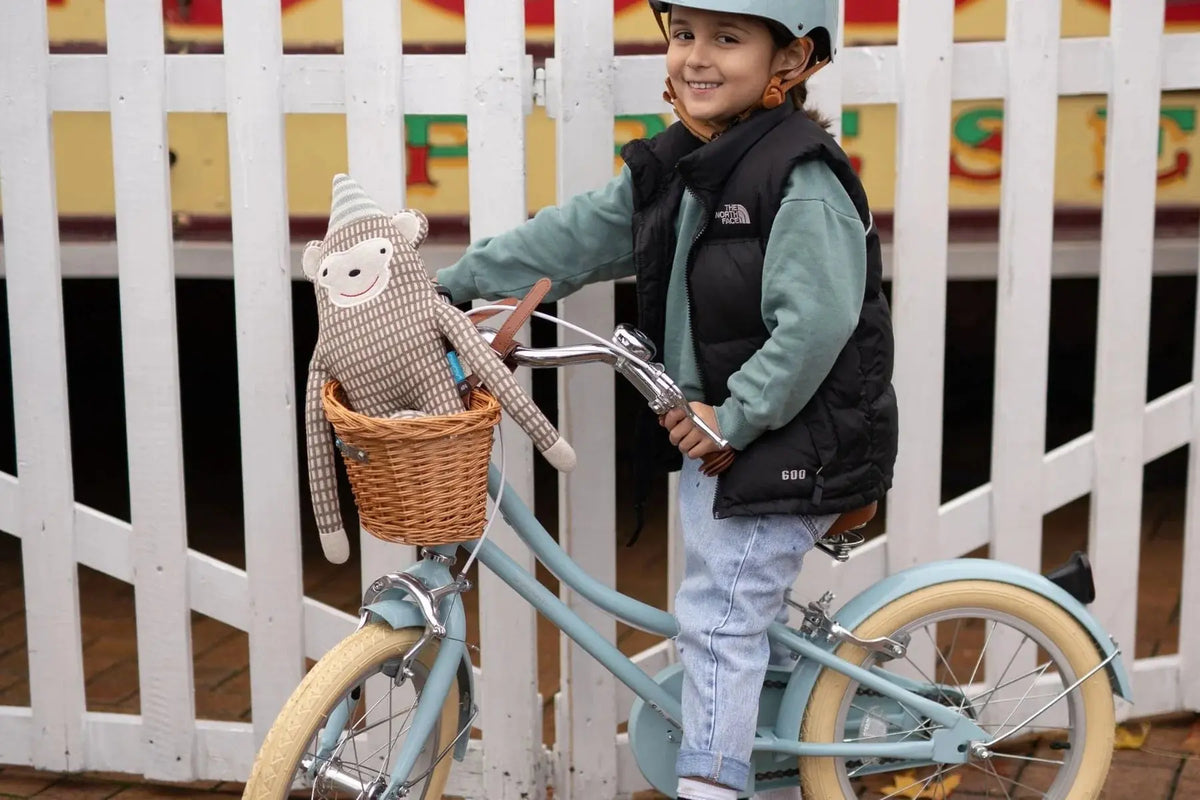 BOBBIN BIKES - Vélo Enfant Gingersnap 16" - Vert Pâle