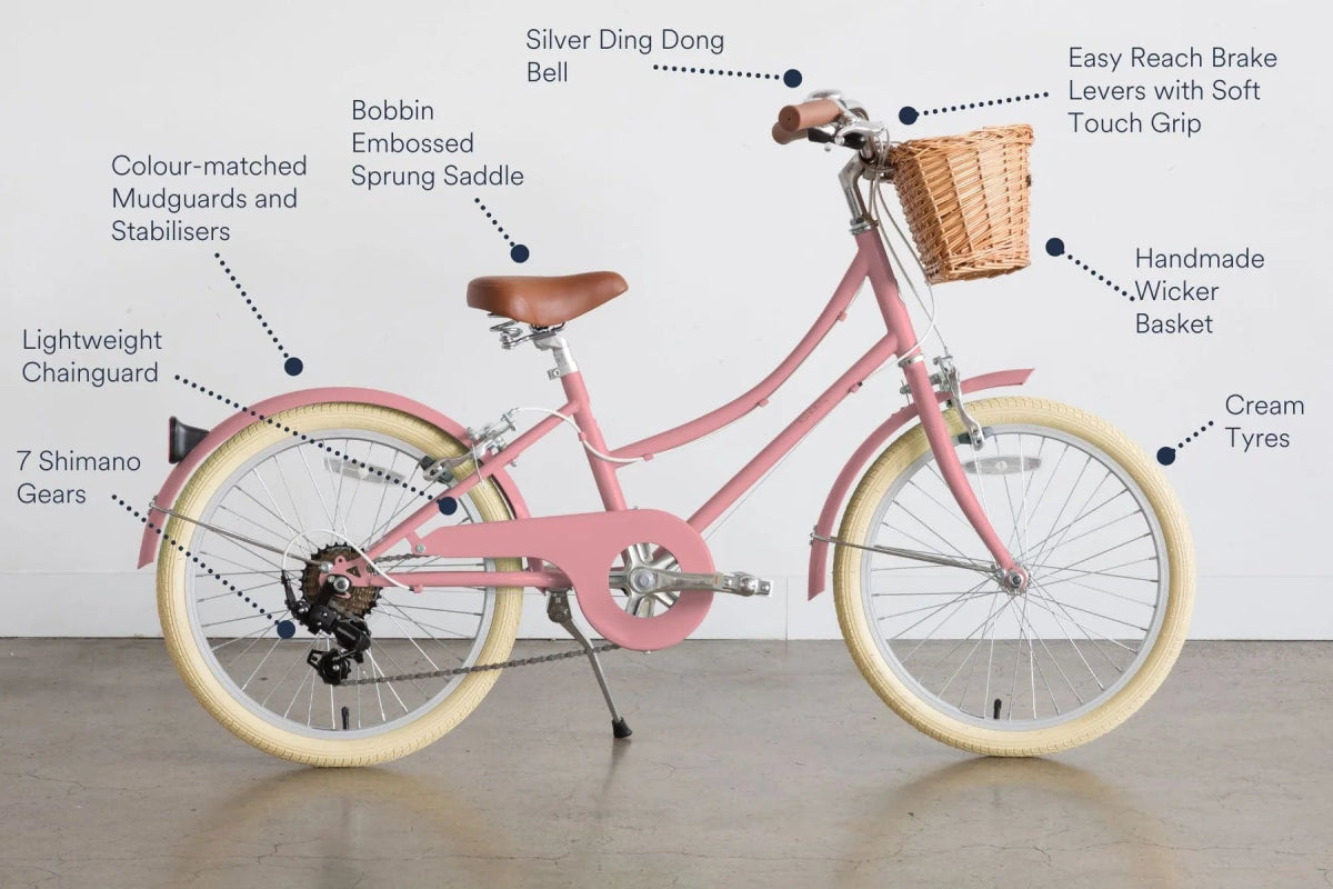 bobbin kinderfahrrad gingersnap BOBBIN BIKES | Kinderfahrrad Gingersnap 20" Rosa