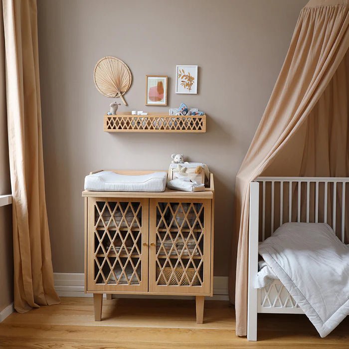 CAM CAM - Coussin À Langer - Ocs Classic Rayures Bleu