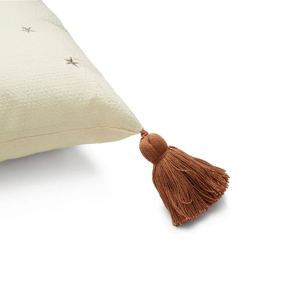 CAM CAM - Coussin Brodé Pour Enfants - Ocs - Vélo