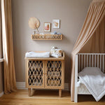 CAM CAM - Couverture Douce - Ocs Classic Rayures Bleues