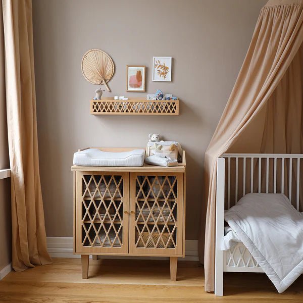 CAM CAM - Couverture Douce - Ocs Classic Rayures Bleues