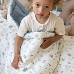 CAM CAM - Couverture Douce - Ocs - Sea Garden