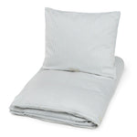 CAM CAM - Literie, Junior, 100 x 140 Cm - Gots Classic Rayures Bleu