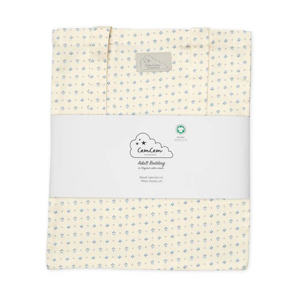 CAM CAM - Literie, Simple, 140 x 200 Cm - Gots - Capri