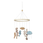 CAM CAM - Mobile Pour Lit Bébé En Bois - Fsc 100% - Sea Garden