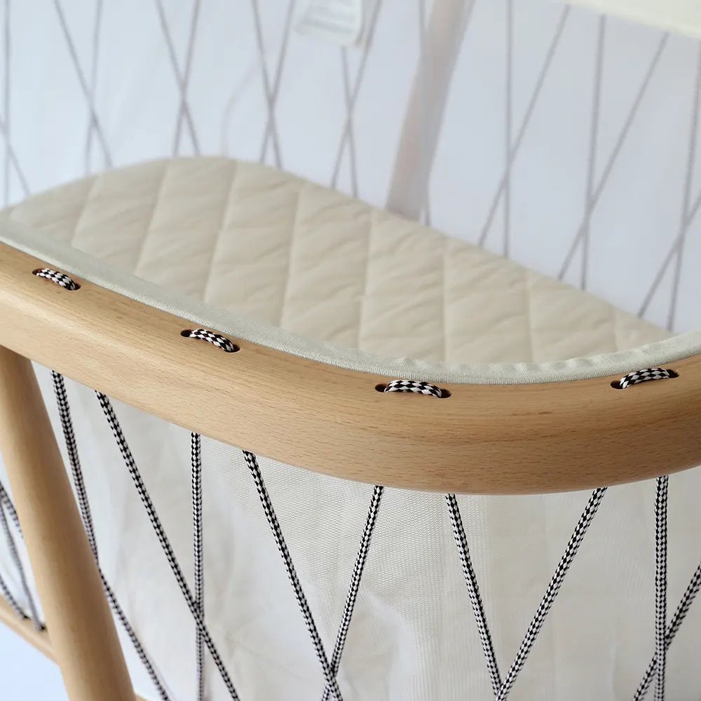 CHARLIE CRANE - Berceau Kumi / Cocon Mesh / Lacets Black & White / Matelas Mousse