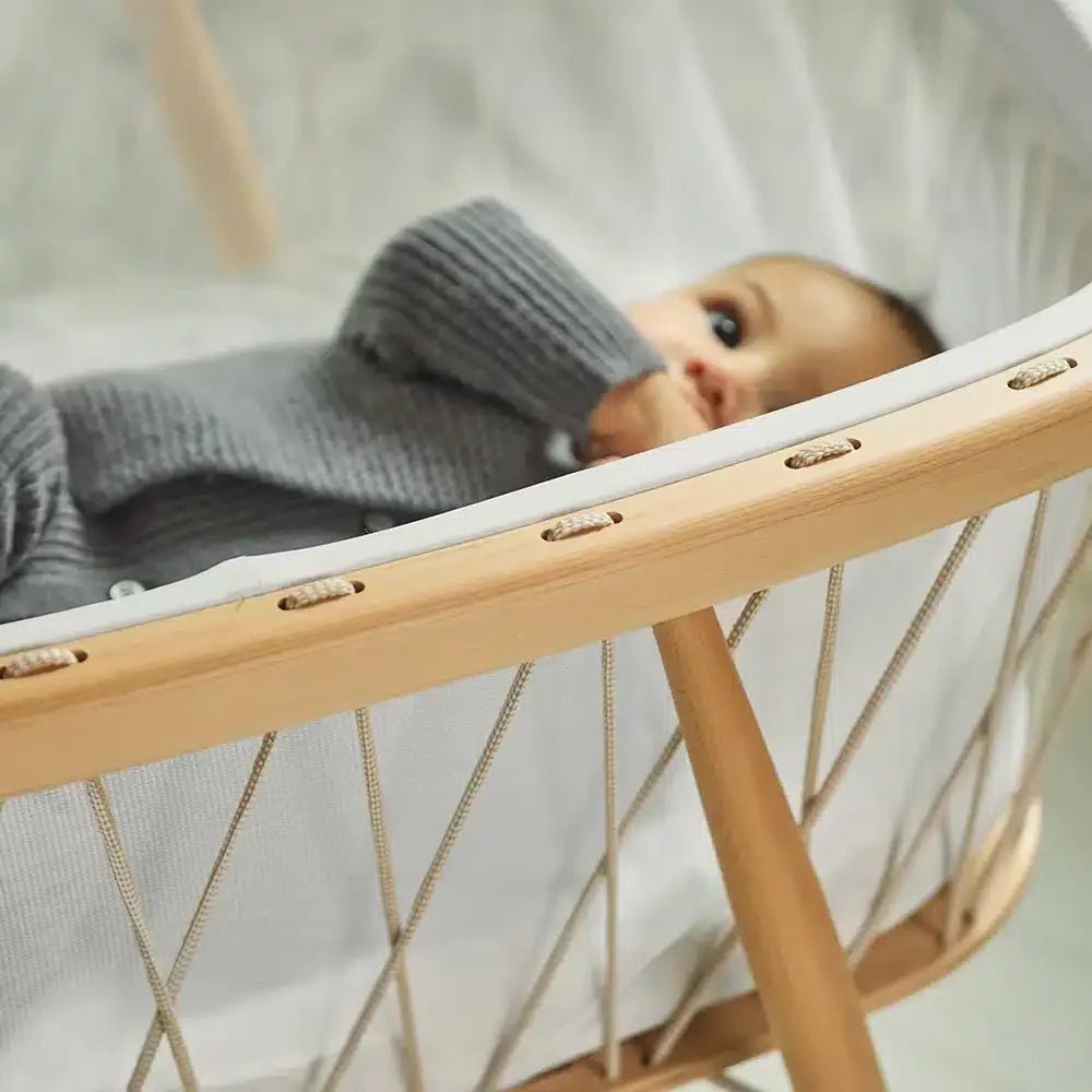 CHARLIE CRANE-Berceau Kumi / Cocon Mesh / Lacets Desert / Matelas Mousse
