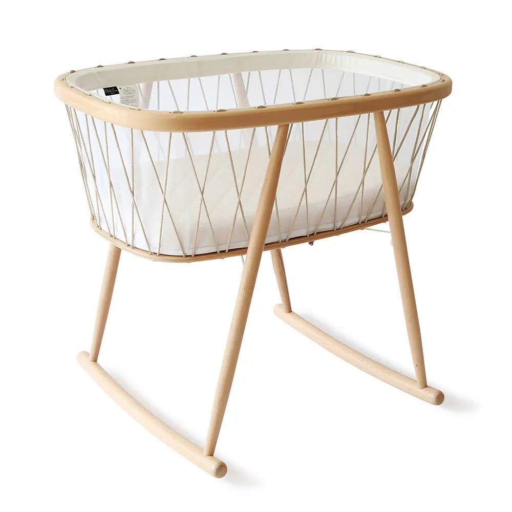 CHARLIE CRANE-Berceau Kumi / Cocon Mesh / Lacets Desert / Matelas Mousse