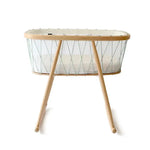 CHARLIE CRANE - Berceau KUMI / Cocon Mesh / Lacets Lichen / Matelas coco naturel