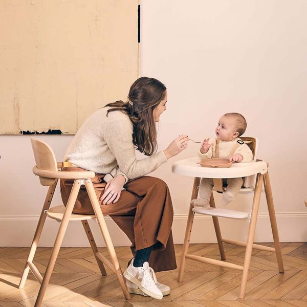 CHARLIE CRANE - Chaise Haute Évolutive Bébé En Bois TOBO