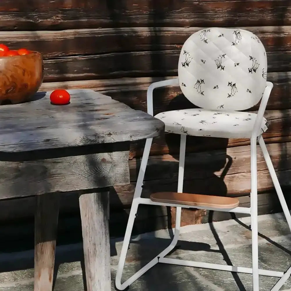 CHARLIE CRANE - Chaise Haute Évolutive TIBU White