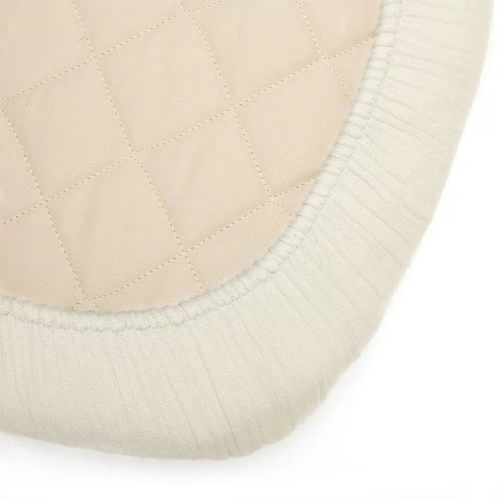 CHARLIE CRANE - Drap Housse Pour Couffin KUKO ou Berceau KUMI - Milk