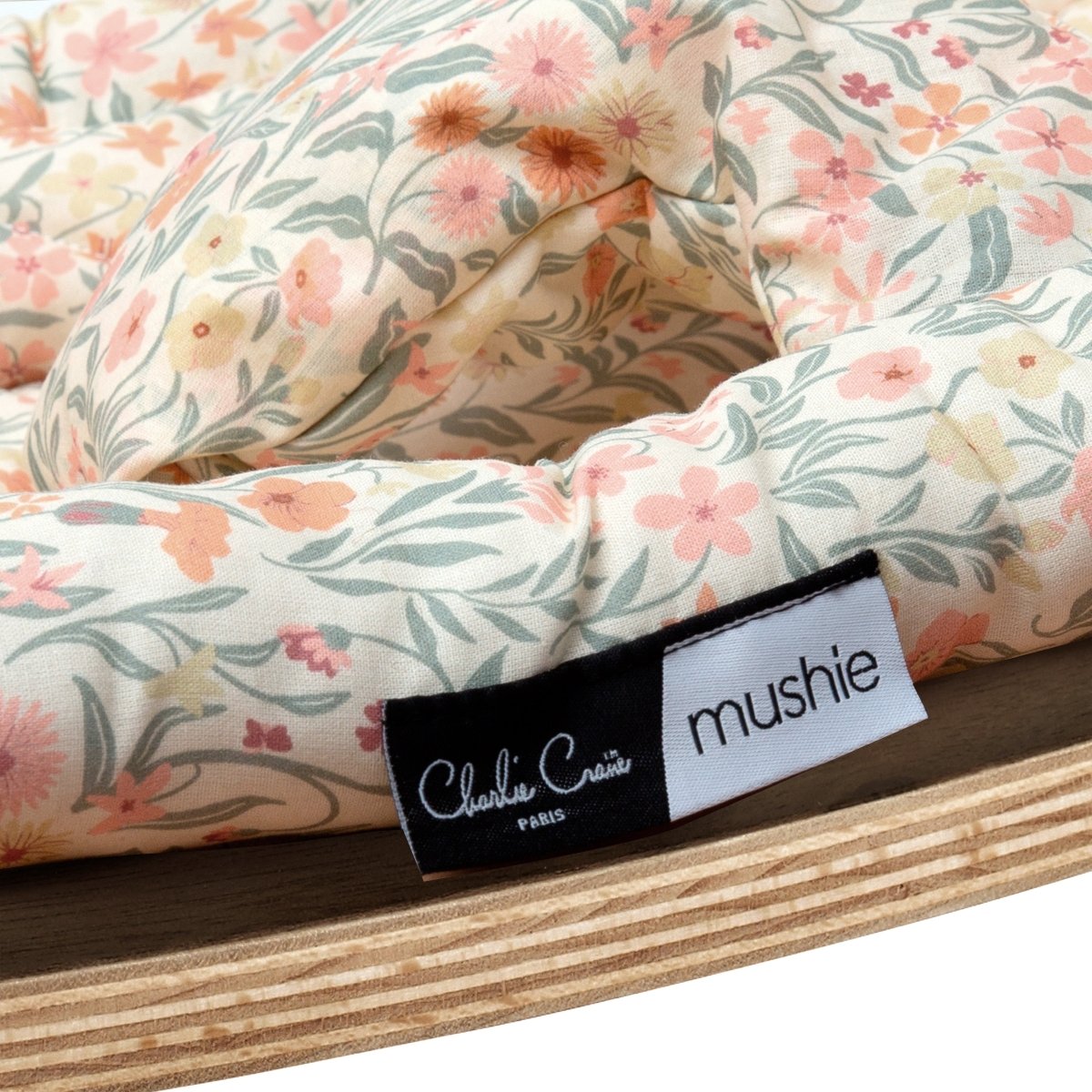 CHARLIE CRANE-Levo Transat Hêtre Charlie Crane x Mushie Pastel Bloom