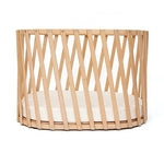 CHARLIE CRANE-Lit Bébé évolutif LUGO Charlie Crane en Bois Naturel + Matelas