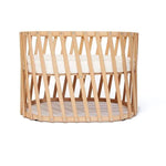 CHARLIE CRANE-Lit Bébé évolutif LUGO Charlie Crane en Bois Naturel + Matelas