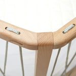 CHARLIE CRANE - Lit KIMI 120 Avec Matelas Coco Naturel + Surmatelas + Lacets Lichen