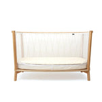 CHARLIE CRANE - Lit KIMI 120 Avec Matelas Coco Naturel + Surmatelas + Lacets Lichen
