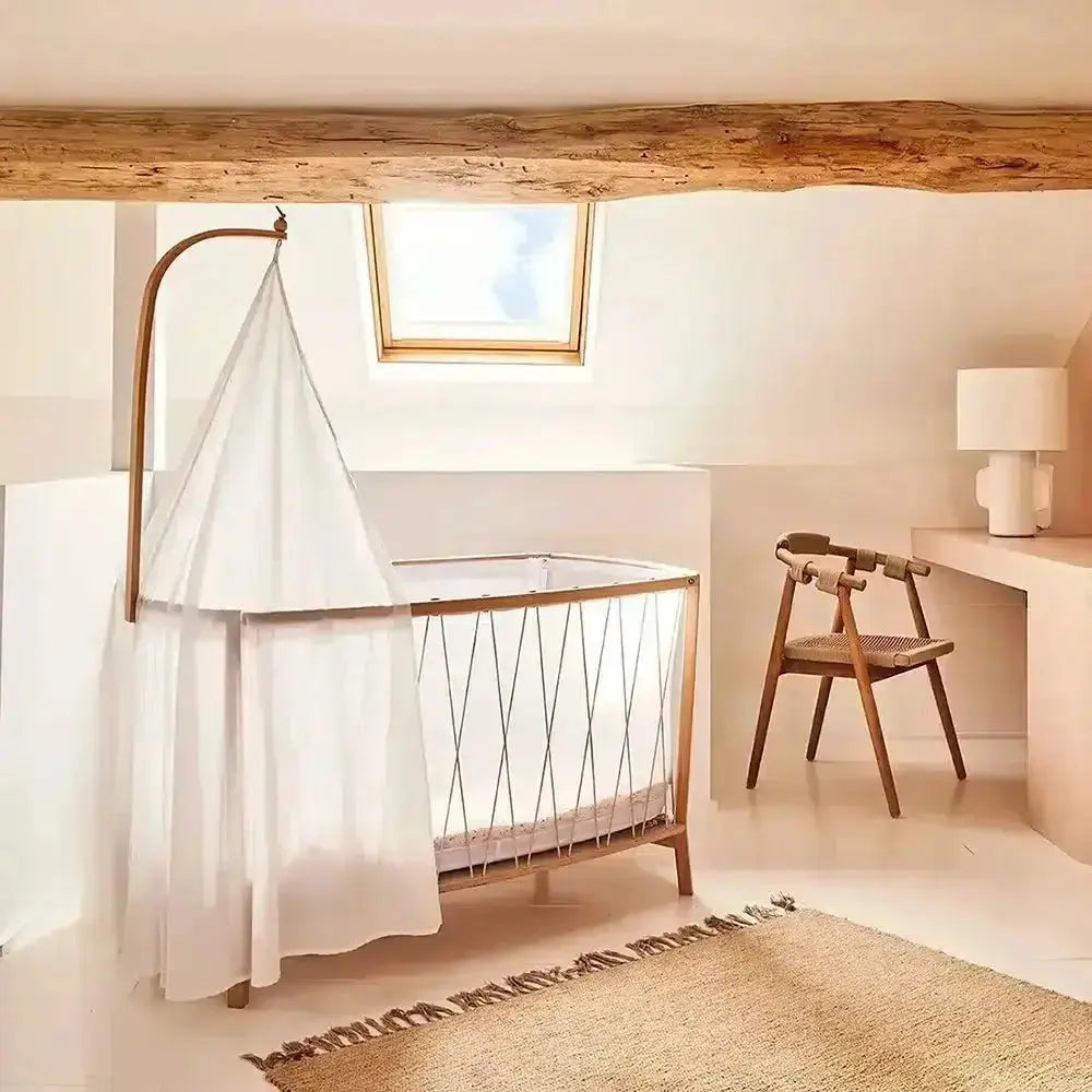 CHARLIE CRANE - Lit Kimi 120 Avec Matelas En Mousse + Surmatelas + Lacets Desert