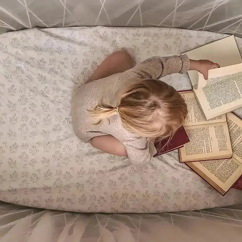 CHARLIE CRANE - Lit Kimi 120 Avec Matelas En Mousse + Surmatelas + Lacets Desert